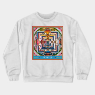 Mandala, Nepal Crewneck Sweatshirt